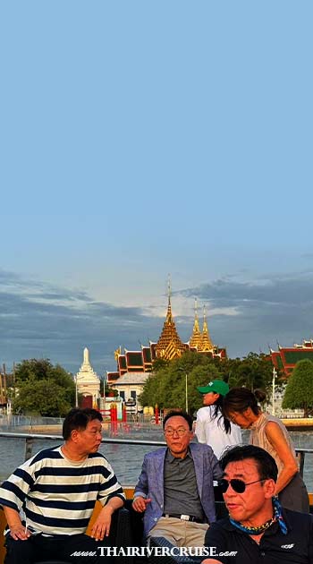 Chaophraya river cruise without dinner Bangkok Yodsiam Boat unlimited cocktail drink & snack, light music party, ticket reservation booking