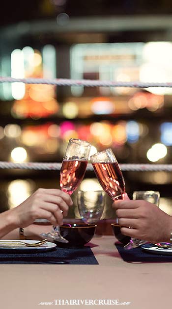 Bangkok Rice Barge New Year EVE Dinner Cruise Mahapatra Cruise