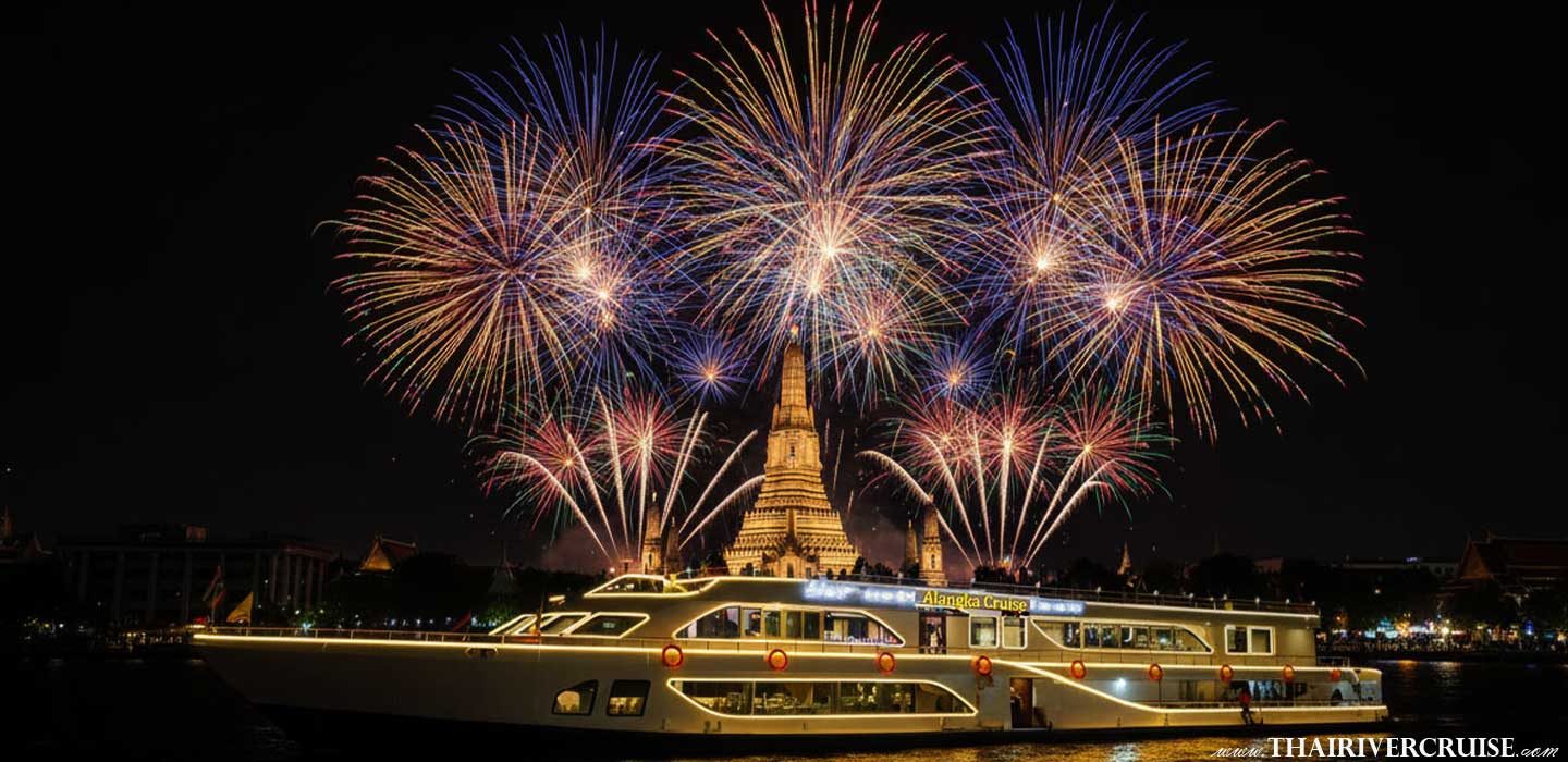 Alangka Cruise New Year EVE 2026 Bangkok Dinner Cruise