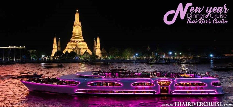 Wonderful Pearl Cruise Bangkok New Year EVE 2026 Dinner Cruise 