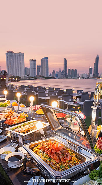 Alangka Sunset Cruise Bangkok Skyline Sunset Cruise ICON-siam