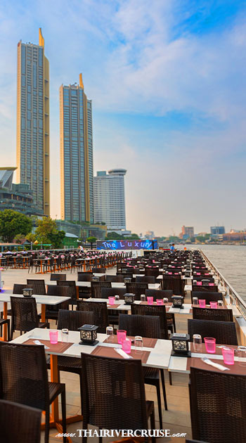 The Luxury White Twilight Cruise Romantic Sunset Bangkok - If you are looking for a way to escape the city's hum and trade traffic jams for river breezes, The Luxury White Twilight Cruise Sunset Bangkok from ASIATIQUE riverfront is your golden ticket.