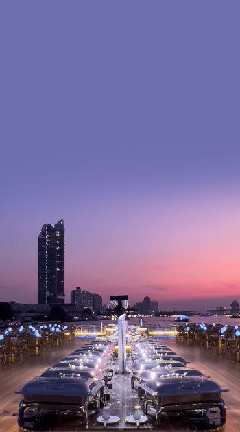 The Planet Cruise Five Star Sunset Cruise Bangkok - Experience the magic of Bangkok with The Planet Cruise Luxury Sunset ASIATIQUE. Enjoy a seafood buffet, 360° views, and iconic sights. Book your cruise today!