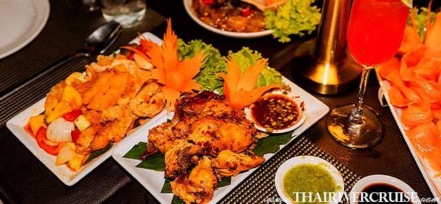 Viva Alangka Cruise Dinner Cruise from Asiatique Bangkok Romantic Night on the Chao Phraya