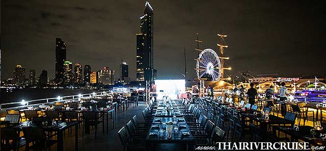 Viva Alangka Cruise Dinner Cruise from Asiatique Bangkok Romantic Night on the Chao Phraya