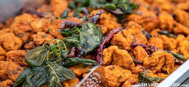 White Orchid River Cruise Sunset Buffet Cruise Bangkok - Authentic Thai Flavors