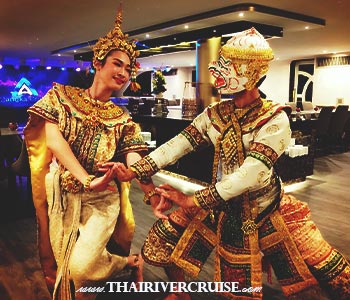 Bangkok River Cruise Valentines Dinner Alangka Cruise - Entertainment by Live Band Music and