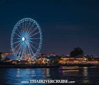 Asiatiqe The Riverfront Bangkok - Chaophraya River Night Views Asiatiqe The Riverfront Bangkok - Chaophraya River Night Views