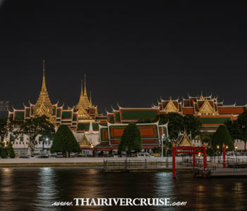 The Royal Grand Palace Bangkok - Chaophraya River Night Views The Royal Grand Palace Bangkok - Chaophraya River Night Views