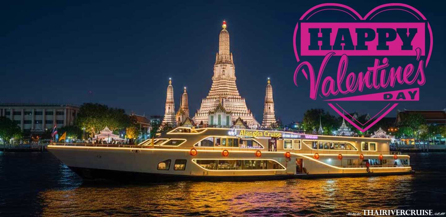 Valentine dinner ticket Alangka Cruise Valentine dinner cruise Bangkok booking ticket price reservation online, luxury, gourmet dining, Bangkok River Cruise Valentines Dinner 2026 Alangka Cruise, Valentine's Day dinner cruise Bangkok 2026, romantic Chao Phraya river cruise, Alangka Cruise ICONSIAM Valentine, best dinner cruise Bangkok for couples, seafood buffet cruise Bangkok 2026, Chao Phraya river dinner 14 February, luxury boat dinner Bangkok, Alangka Cruise rooftop booking, Valentine cruise price Thailand, romantic things to do in Bangkok 2026, ICONSIAM pier 4 dinner cruise, Alangka Cruise seafood menu, Bangkok river cruise with live music, Valentine's gift Bangkok dinner, Chao Phraya night view cruise, Bangkok Saturday night dinner 2026, Alangka Cruise Valentine promotion, international buffet river cruise, Thai cultural show dinner cruise, romantic dinner under the stars Bangkok, luxury river cruise price, Alangka Cruise sunset vs dinner, Bangkok river cruise review 2026, book Valentine dinner cruise online, lobster dinner cruise Bangkok, Wat Arun night cruise, Rama VIII bridge view cruise, romantic river dining Thailand, Alangka Cruise front deck seating.