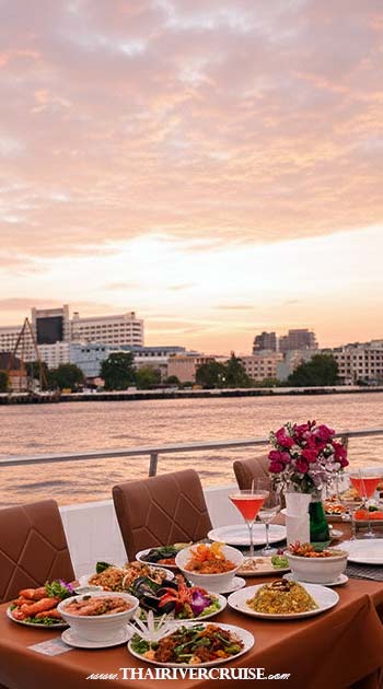 Meridian Cruise 2 Cheap Sunset Cruise Bangkok ICON-Siam - Bangkok is a city of layers, but nothing beats the view from the "River of Kings" as the sky turns into a cocktail of violet and apricot. The Meridian Cruise 2 Sunset Cruise Bangkok Iconsiam offers a high-end experience for a cheap price, making it accessible for families, couples, and solo explorers alike.