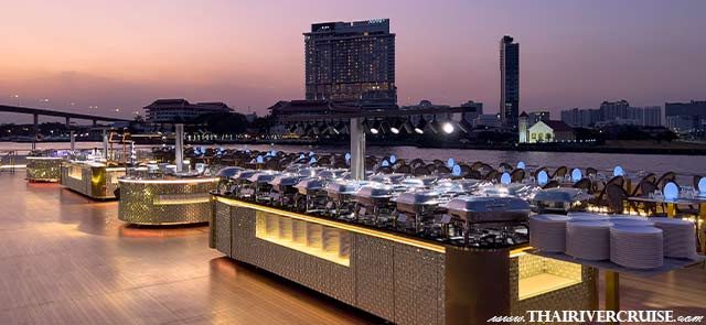 / he Planet Cruise Sunset Cruise Bangkok Five Star - The Planet Cruise Luxury Sunset ASIATIQUE Unlike the crowded, high-octane party boats, The Planet Cruise Luxury Sunset ASIATIQUE focuses on a sophisticated atmosphere. It’s about the
