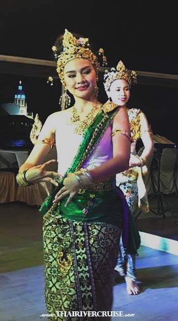 Experience a Romantic Valentine Dinner: Bangkok River Star Princess Cruise - Live Entertainment: Enjoy a fusion of a professional live band and traditional Thai Khon Mask Dancing.