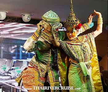 Traditional Thai dance performance. Valentine Day Specials for Couples Viva Alangka Cruise