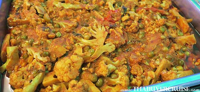 vegetarian Indian buffet cruise