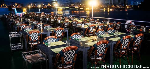 Riverside Faraya Cruise Bangkok Halal Dinner Chao Phraya River - Bangkok Halal Tourism 100% certified Halal dinner cruise on the Chao Phraya River, this experience combines stunning vistas with world-class culinary excellence.