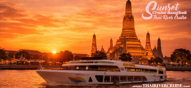 Sunset Cruise Bangkok Iconsiam Sawasdee Chaophraya Cruise