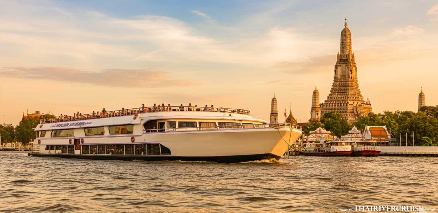 White Orchid River Cruise Twilight Cruise Bangkok ASIATIQUE - Experience the magic of Bangkok with a White Orchid River Cruise Twilight Cruise from Asiatique. Enjoy a seafood buffet, live music, and stunning sunset views. White Orchid River Cruise Twilight Cruise Bangkok ASIATIQUE, Bangkok sunset river cruise, Chao Phraya twilight dinner cruise, Asiatique The Riverfront boat tour, White Orchid Cruise seafood buffet, Bangkok evening landmarks tour, Best sunset cruise Bangkok 2025, International buffet on Chao Phraya, White Orchid Cruise free flow beer, Wat Arun sunset view from river, Grand Palace evening boat trip, Cheap dinner cruise Bangkok price, White Orchid cruise check-in Warehouse 7, Bangkok river cruise for families, Romantic sunset cruise Thailand, White Orchid Cruise Asiatique Pier 2, Twilight cruise itinerary Bangkok, Thai classical dance on river cruise, Bangkok cabaret show on boat, Luxury river cruise Bangkok budget, Top deck seating White Orchid Cruise, How to get to Asiatique Pier, Bangkok riverside dining sunset, Chao Phraya River cruise tickets, White Orchid Twilight vs Dinner cruise, Bangkok city lights boat tour, Rama VIII Bridge night view, Iconsiam river cruise terminal, 2-hour river cruise Bangkok, White Orchid River Cruise booking