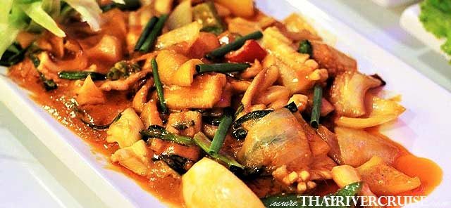 River cruise dinning Smile Riverside Cruise Dinner Cruise Bangkok ICONSIAM Booking Chaophraya river offer discount price ticket online