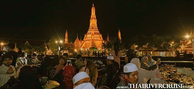 เรือล่องเจ้าพระยาลำใหม่ บุฟเฟ่ต์ ฮาลาล ฟารายา - ดินเนอร์ ฮาลาล ล่องเรือ เจ้าพระยา ฟารายา ร้านอาหารมุสลิม ล่องเรือเจ้าพระยา ฮาลาล ฟารายา ครุยส์ Faraya Cruise buffet halal dinner
