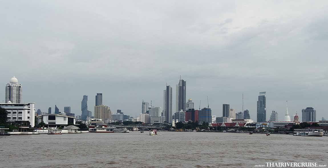 Bangkok City Views - Ayutthaya Day Trip from Bangkok Grand Pearl Cruise