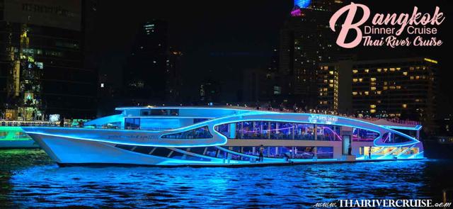 Super Galaxy Cruise | Luxury Bangkok Dinner & River Tour - Book the Super Galaxy Cruise for an unforgettable night in Bangkok. Enjoy a luxury international buffet, live music, and stunning Chao Phraya views.