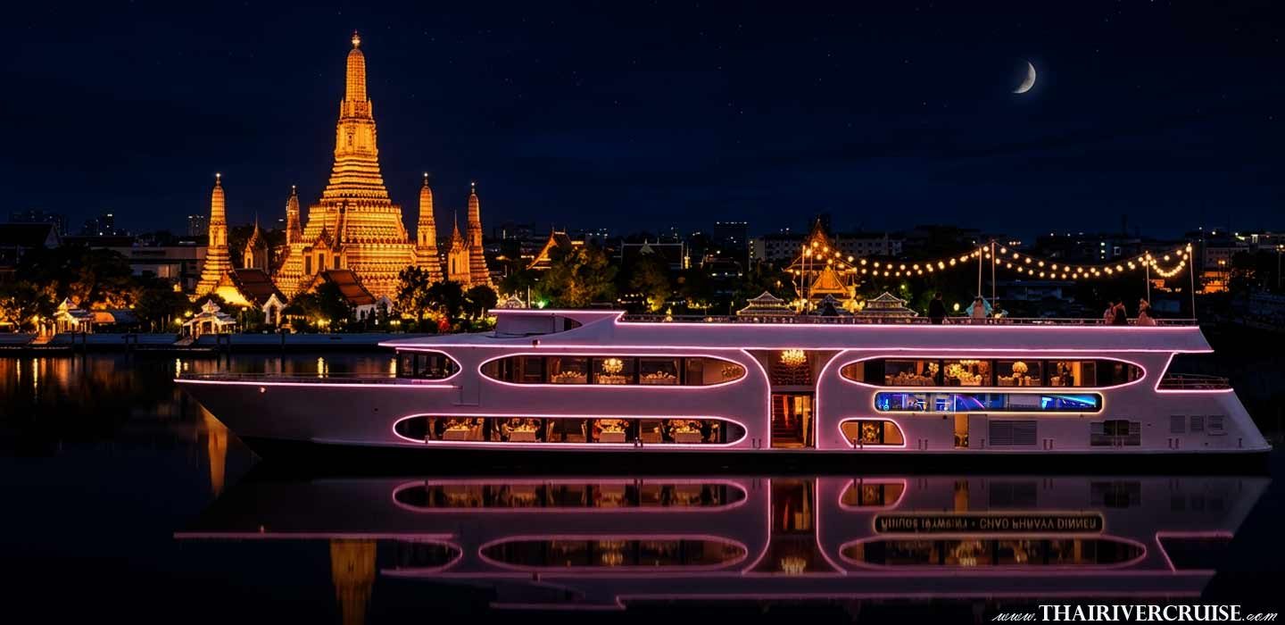 Pearl Boutique Cruise Bangkok Luxuries Cruise in Thailand - Experience the Pearl Boutique Cruise Bangkok luxuries dinner cruise in Thailand. The ultimate luxury dining cruise fine dining. Ticket book reservation 