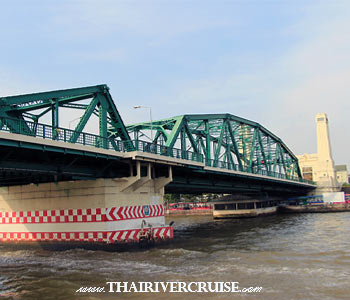 Memorial Bridge and to locals as Saphan Phut—is a historic steel-truss landmark crossing the Chao Phraya River. Connecting the historic Phra Nakhon district with the local Thonburi side, it serves as both an essential transit link and a beautiful pedestrian viewpoint for experiencing old Bangkok : Lunch Cruise Bangkok Chao Phraya Sightseeing River Cruise Half Day Tour from Bangkok Memorial Bridge and to locals as Saphan Phut—is a historic steel-truss landmark crossing the Chao Phraya River. Connecting the historic Phra Nakhon district with the local Thonburi side, it serves as both an essential transit link and a beautiful pedestrian viewpoint for experiencing old Bangkok : Lunch Cruise Bangkok Chao Phraya Sightseeing River Cruise Half Day Tour from Bangkok
