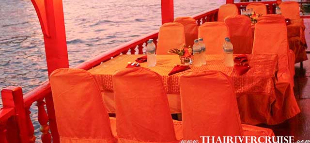 Private boat charter dinner cruise Bangkok onboard traditional rice barge Bangkok - Classic Teak Rice Barges Private boat charter dinner cruise Bangkok onboard traditional rice barge Bangkok - Classic Teak Rice Barges