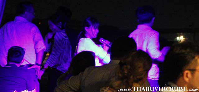 Best Small group thank you party on a Bangkok private party boat with Karaoke and Music Sound Best Small group thank you party on a Bangkok private party boat with Karaoke and Music Sound