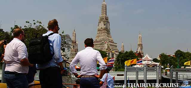 Iconic Sights Along the Chao Phraya River Your halfday journey takes you past some of Southeast Asia’s most spectacular cultural monuments, beautifully framed by the river: Wat Arun (The Temple of Dawn): Watch its intricate porcelain spires catch the golden afternoon light.- Private Luxurious a traditional Thai rice barge Chao Phraya River Bangkok Iconic Sights Along the Chao Phraya River Your halfday journey takes you past some of Southeast Asia’s most spectacular cultural monuments, beautifully framed by the river: Wat Arun (The Temple of Dawn): Watch its intricate porcelain spires catch the golden afternoon light.- Private Luxurious a traditional Thai rice barge Chao Phraya River Bangkok