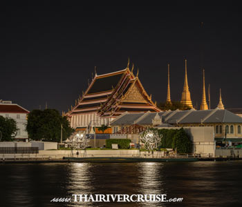 Wat Pho Night Views Along Bangkok’s Chao Phraya River - Wat Pho night views and iconic Bangkok landmarks along the Chao Phraya River with stunning temples, river cruises, and skyline scenery. Wat Pho Night Views Along Bangkok’s Chao Phraya River - Wat Pho night views and iconic Bangkok landmarks along the Chao Phraya River with stunning temples, river cruises, and skyline scenery : Private Dinner Cruise Bangkok