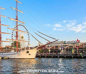 ASIATIQUE The Riverfront Bangkok - Discover ASIATIQUE The Riverfront attractions on the Chao Phraya River with shopping, dining, nightlife, cruises, and unforgettable Bangkok views. ASIATIQUE The Riverfront Bangkok Attractions Along the Chao Phraya River- Discover ASIATIQUE The Riverfront attractions on the Chao Phraya River with shopping, dining, nightlife, cruises, and unforgettable Bangkok views.