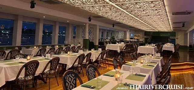 Riverside Faraya Cruise Bangkok Halal Dinner Chao Phraya River